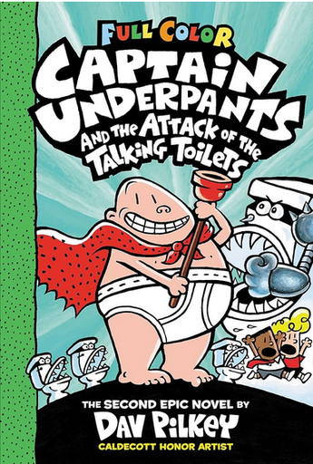 [9781338864304] 2. CAPTAIN UNDERPANTS AND THE ATTACK OF THE TALKING TOILETS