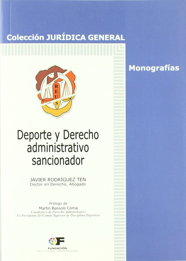 [9788429015140] DEPORTE Y DERECHO ADMINISTRATIVO SANCIONADOR