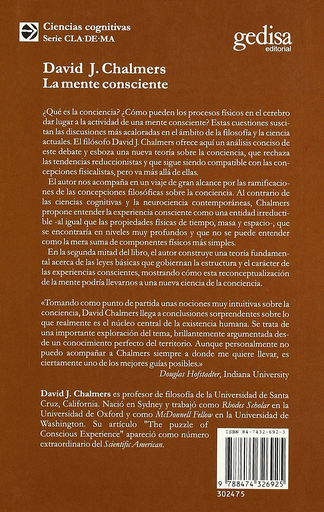 [9788474326925] LA MENTE CONSCIENTE