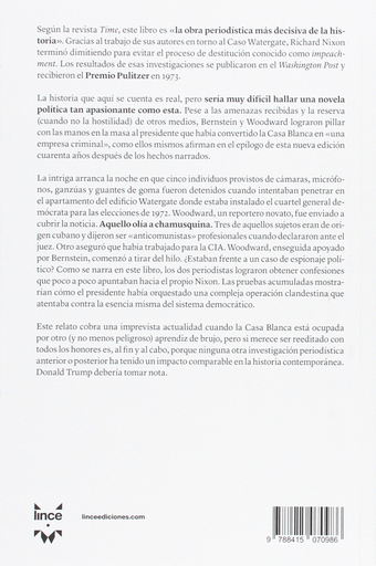 [9788415070986] TODOS LOS HOMBRES DEL PRESIDENTE