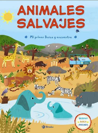 [9788469620366] Mi primer busca y encuentra: ANIMALES SALVAJES