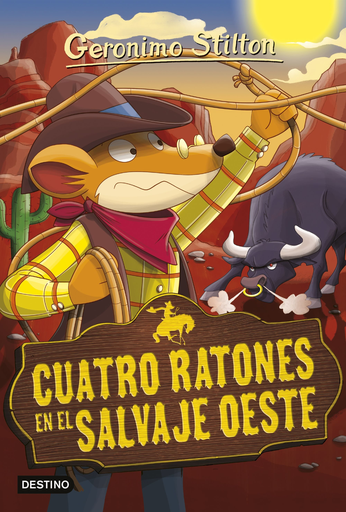 [9788408153979] GERONIMO STILTON 27: CUATRO RATONES EN EL SALVAJE OESTE