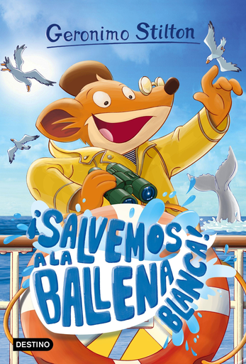 [9788408157564] GERONIMO STILTON 40: ¡SALVEMOS A LA BALLENA BLANCA!