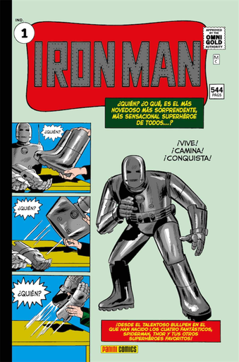 [9788491678281] IRON MAN 01 (Marvel Gold): NACE IRON MAN