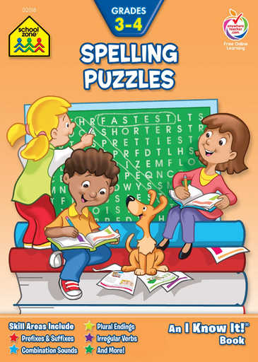 [9780938256182] SPELLING PUZZLES. GRADES 3-4
