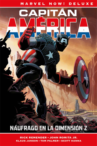 [9788491674498] CAPITÁN AMÉRICA de Rick Remender 01: NÁUFRAGO EN LA DIMENSIÓN Z