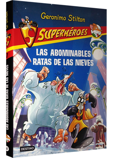 [9788408111542] GERÓNIMO STILTON: SUPERHÉROES No. 7: LAS ABOMINABLES RATAS DE LAS NIEVES