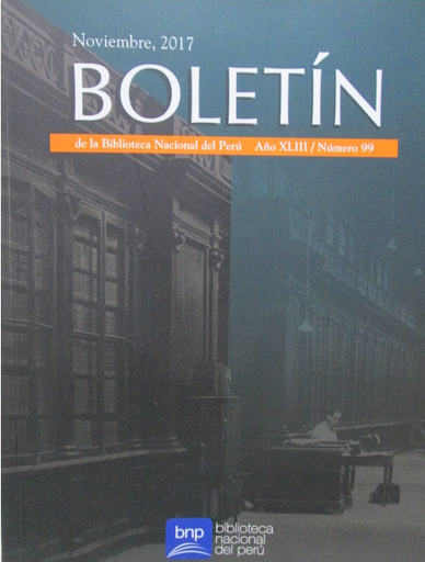 [1000000117856] BOLETÍN DE LA BIBLIOTECA NACIONAL DEL PERÚ 99