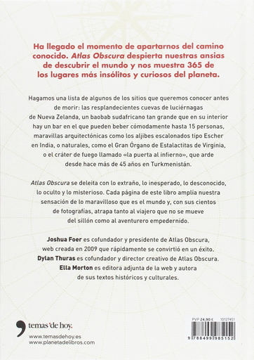 [9788499985152] ATLAS OBSCURA