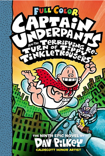 [9781338347210] CAPTAIN UNDERPANTS AND THE TERRIFYING TINKLETROUSERS