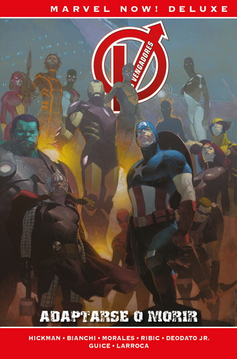 [9788413341842] LOS VENGADORES de Jonathan Hickman 05: ADAPTARSE O MORIR