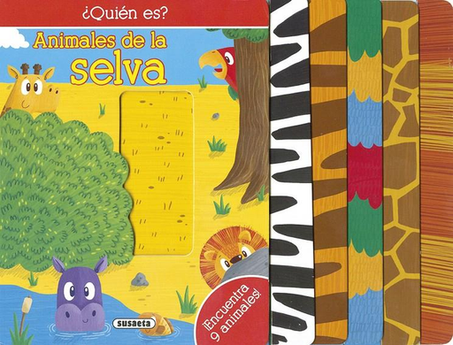 [9788467750126] ¿QUIÉN ES?: ANIMALES DE LA SELVA
