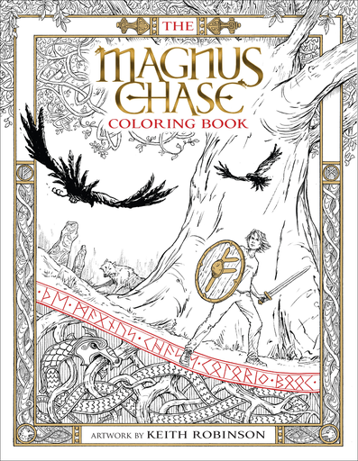 [9781368008457] THE MAGNUS CHASE COLORING BOOK