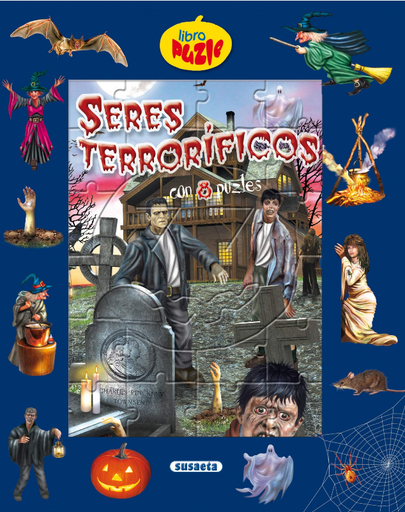 [9788467703085] SERES TERRORIFÍCOS CON 8 PUZLES