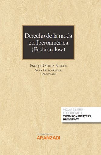 [9788413909103] DERECHO DE LA MODA EN IBEROAMÉRICA
