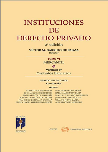 [9788491358312] INSTITUCIONES DE DERECHO PRIVADO (Tomo VI: Mercantil, vol. 4)