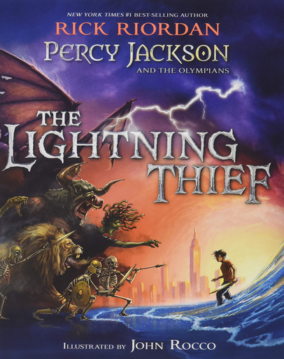 [9781484787786] PERCY JACKSON & THE OLYMPIANS I: THE LIGHTNING THIEF (illustrated)