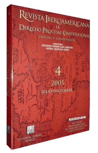 [9789700761084] REVISTA IBEROAMERICANA DE DERECHO PROCESAL CONSTITUCIONAL, 4