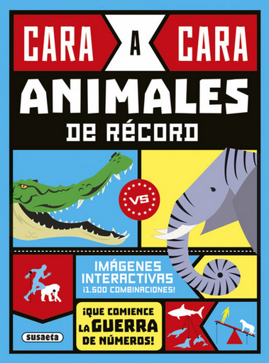[9788467751598] CARA A CARA: ANIMALES DE RECORD