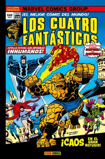 [9788491674467] LOS 4 FANTÁSTICOS 08 (Marvel Gold): ¡CAOS EN EL GRAN REFUGIO!