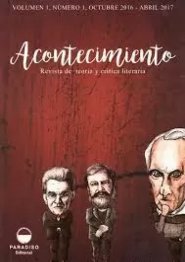 [25190067] ACONTECIMIENTO: REVISTA DE TEORÍA Y CRÍTICA LITERARIA