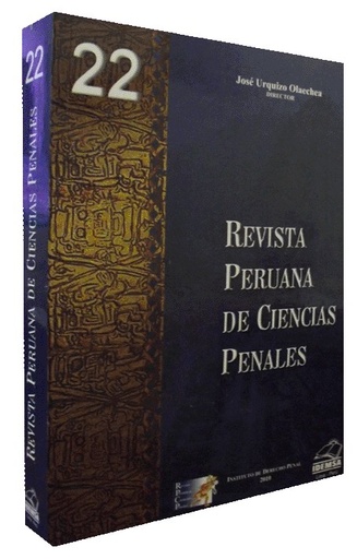 [3311] REVISTA PERUANA DE CIENCIAS PENALES Nº 22