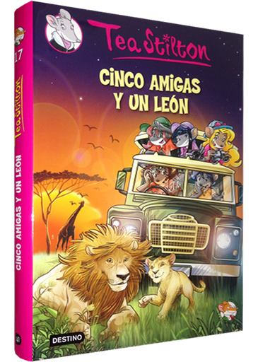 [9788408127864] TEA STILTON: CINCO AMIGAS Y UN LEÓN