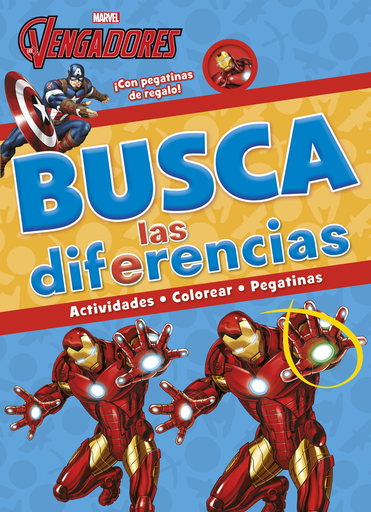 [9788416914036] BUSCA LAS DIFERENCIAS: Los Vengadores