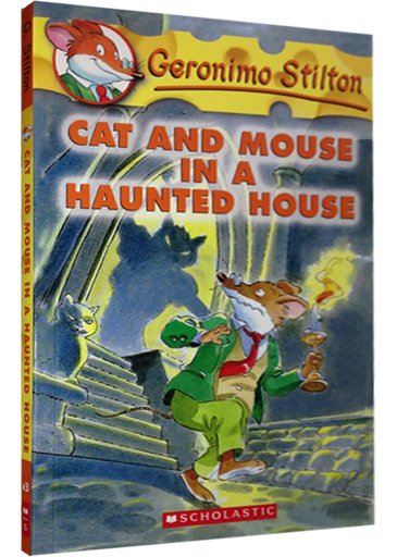 [9780439559652] GERONIMO STILTON 3: CAT AND MOUSE IN A HAUNTED HOUSE
