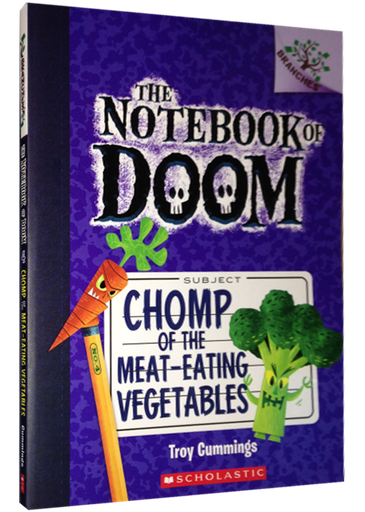 [9780545552998] THE NOTEBOOK OF DOOM 4: CHOMP OF THE MEAT-EATING VEGETABLES