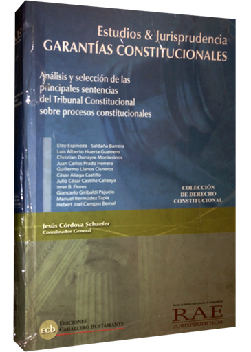 [9786124538759] GARANTÍAS CONSTITUCIONALES