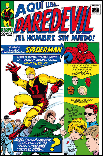 [9788490945124] DAREDEVIL (Omnigold) 01: ¡EL HOMBRE SIN MIEDO!