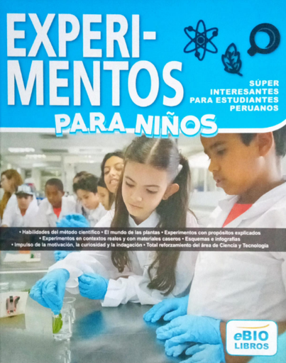 [9786124224928] EXPERIMENTOS PARA NIÑOS
