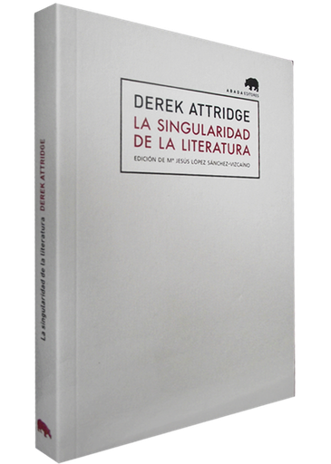 [9788415289241] LA SINGULARIDAD DE LA LITERATURA