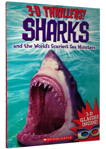 [9780545218498] 3-D THRILLERS!: SHARKS