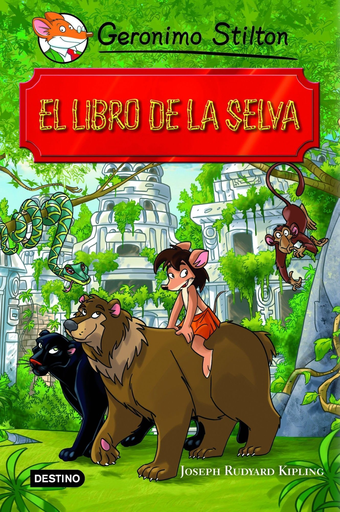 [9788408102137] GERÓNIMO STILTON: EL LIBRO DE LA SELVA