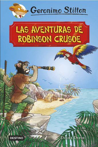 [9788408169154] GERÓNIMO STILTON: LAS AVENTURAS DE ROBINSON CRUSOE