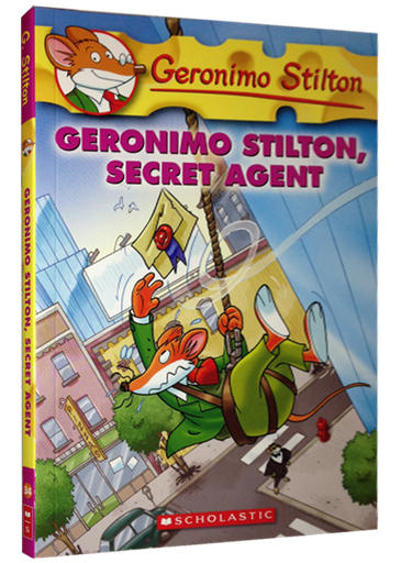 [9780545021340] GERONIMO STILTON (US): GERONIMO STILTON, SECRET AGENT