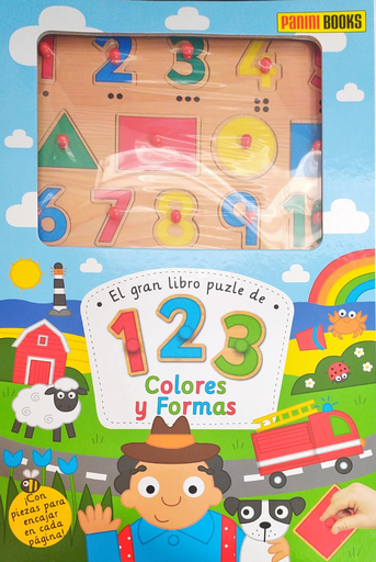 [9788490248737] EL GRAN LIBRO PUZLE DE 123: COLORES Y FORMAS