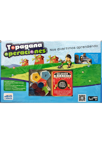 [1000000119340] TOPAGANA OPERACIONES 4: Matemáticas gamificadas