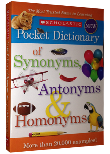 [9780545426671] POCKET DICTIONARY OF SYNONYMS, ANTONYMS Y HOMONYMS