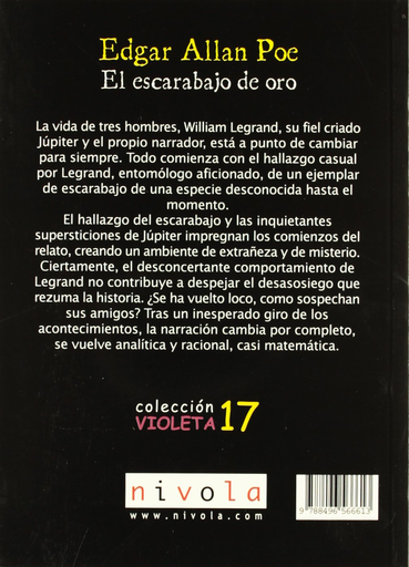 [9788496566613] EL ESCARABAJO DE ORO