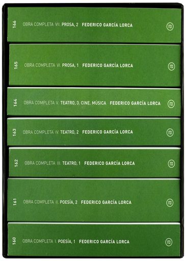 [9788476004135] FEDERICO GARCÍA LORCA: OBRA COMPLETA