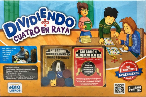 [1000000119344] DIVIDIENDO CON CUATRO EN RAYA: Matemáticas gamificadas