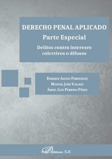 [9788413241685] DERECHO PENAL APLICADO (PARTE ESPECIAL)