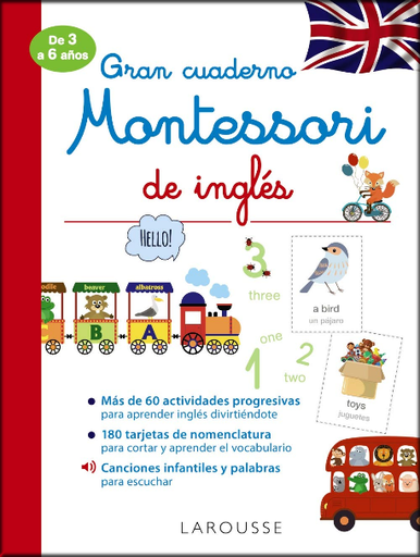 [9788418100277] GRAN CUADERNO MONTESSORI DE INGLÉS