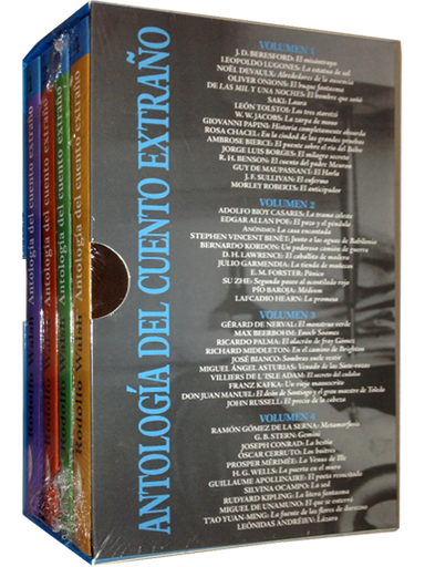 [9789871772926] ANTOLOGÍA DEL CUENTO EXTRAÑO (4 vols.)
