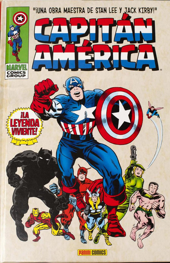 [9788498856842] CAPITÁ AMÉRICA: ¡LA LEYENDA VIVIENTE!