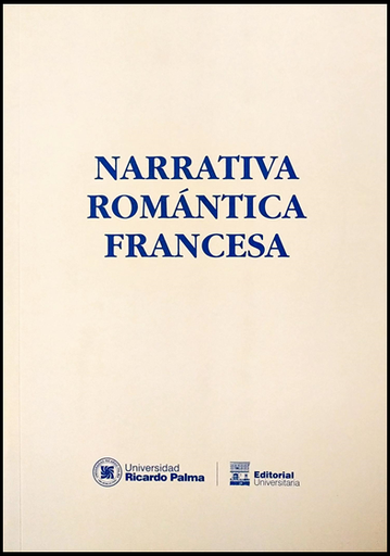 [0000000102624] NARRATIVA ROMÁNTICA FRANCESA