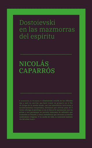[9788418546181] DOSTOIEVSKI EN LAS MAZMORRAS DEL ESPÍRITU